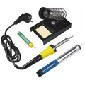 Solderingset: iron 230VAC / 30W, stand,  tin and pump 4...