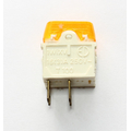 Indicator light neon yellow 230VAC IP20
